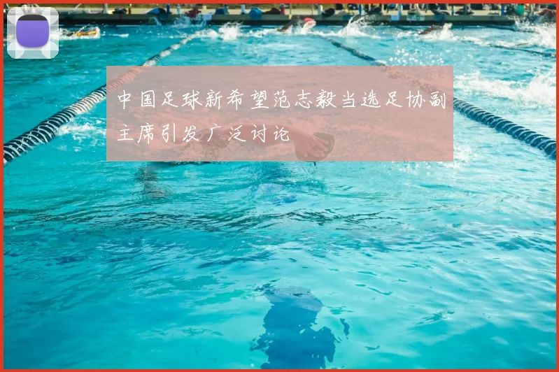 中国足球新希望范志毅当选足协副主席引发广泛讨论